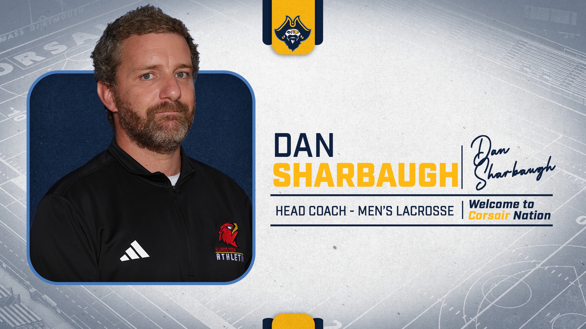 Corsairs Introduce Dan Sharbaugh As Next Men's Lacrosse Coach