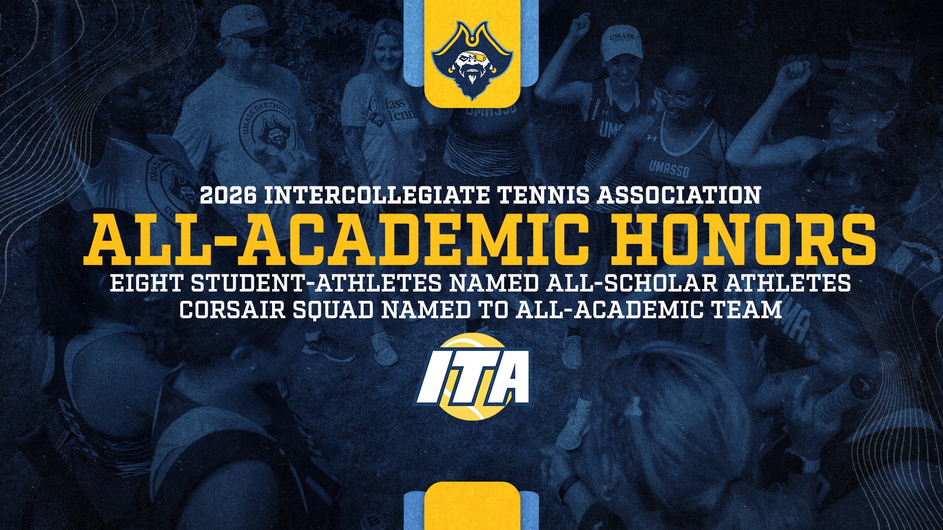 eight student-athletes honored all-academic