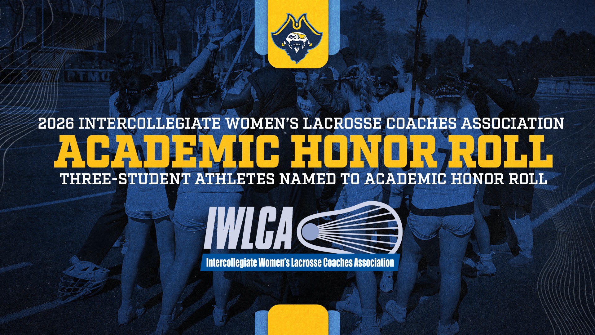 Three-Students athletes selected for iwlca all-academic honor roll
