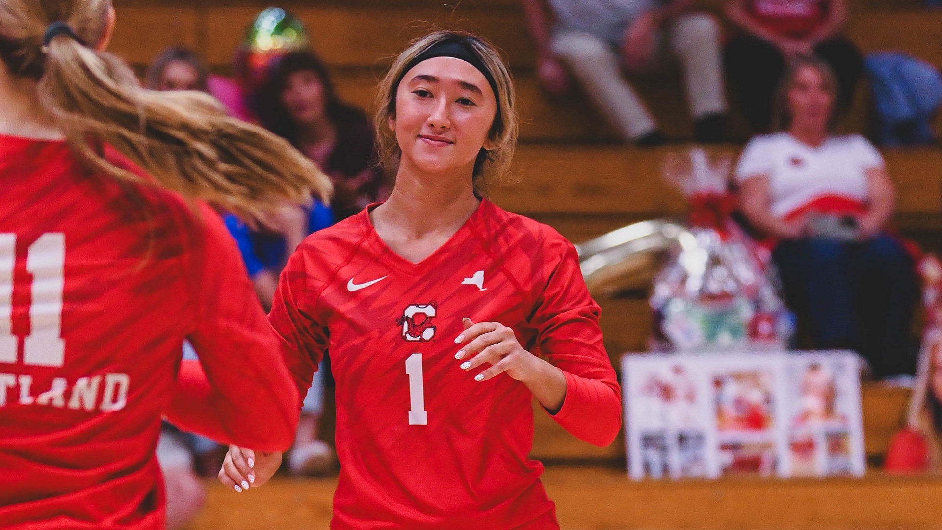 Photo of Kayla Wasserman during a 2025 home match
