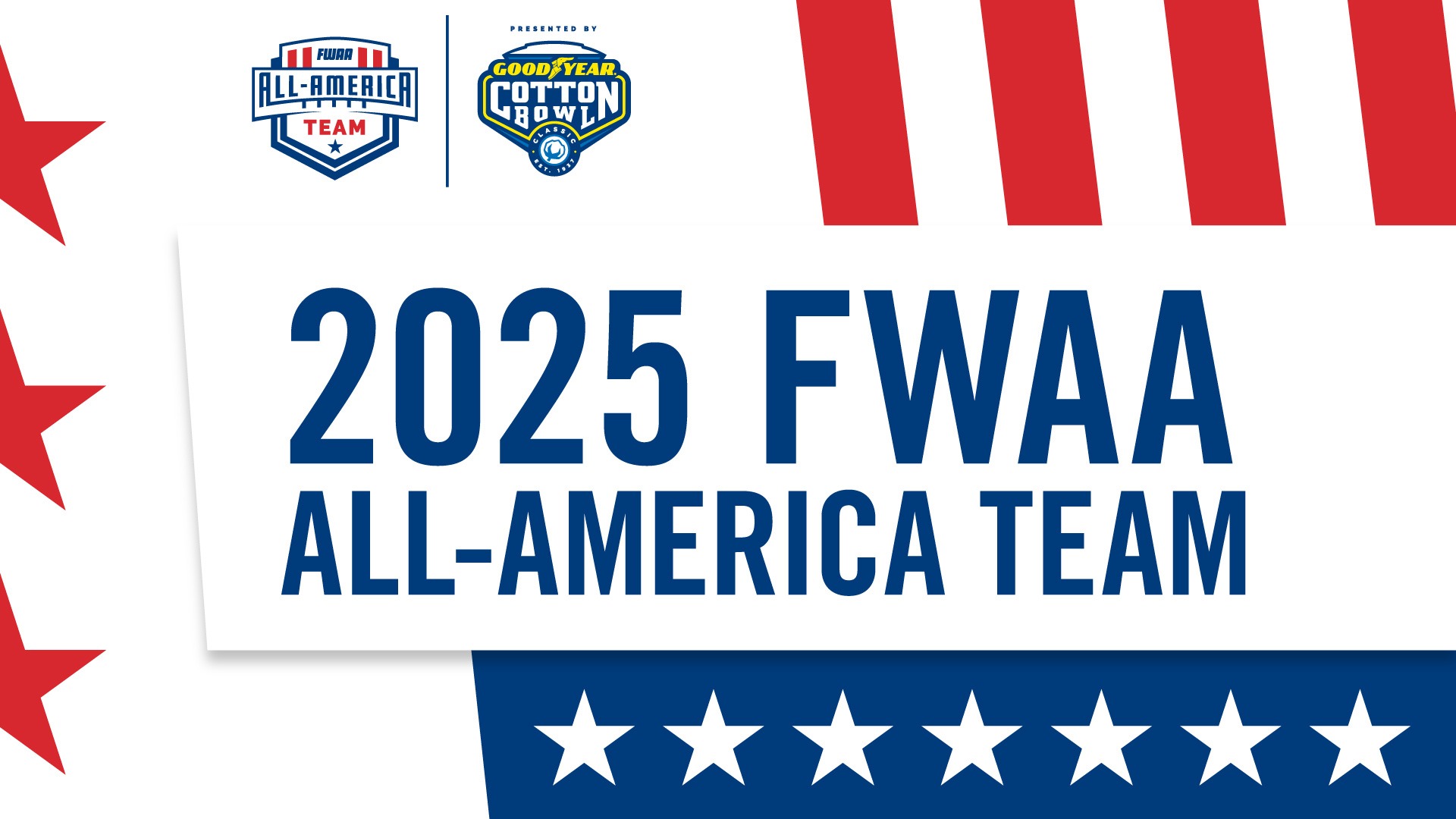 2025 FWAA All-America Team Graphic