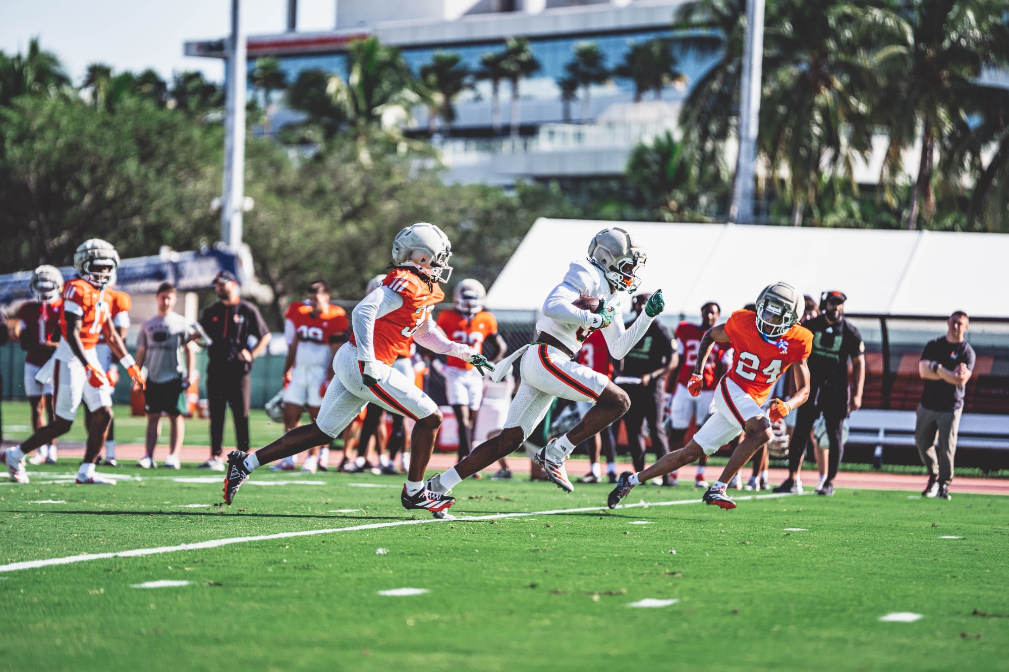 Miami practice - 90th cotton bowl classic