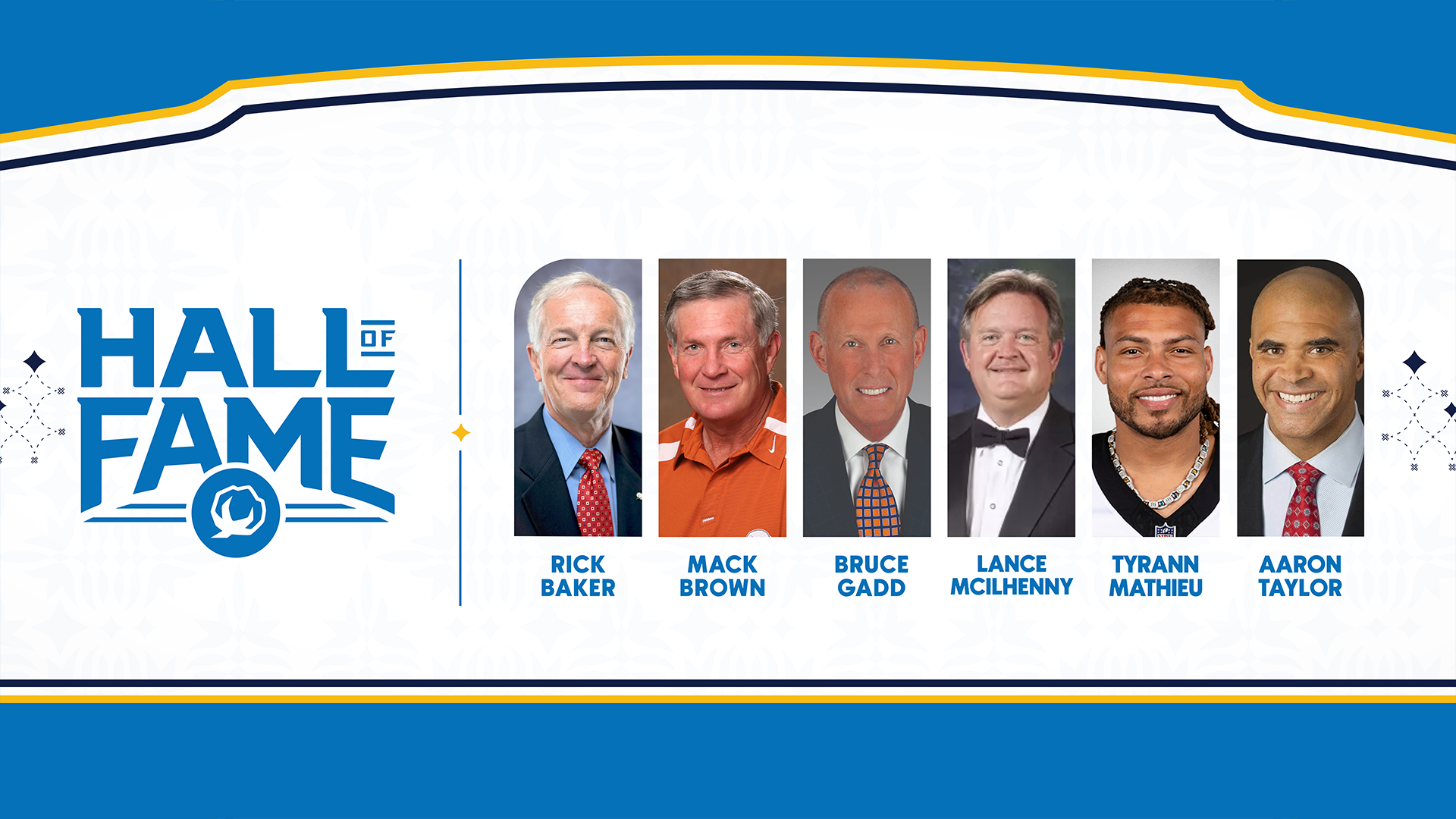 2027 Cotton Bowl Classic Hall of Fame Class Story Graphic