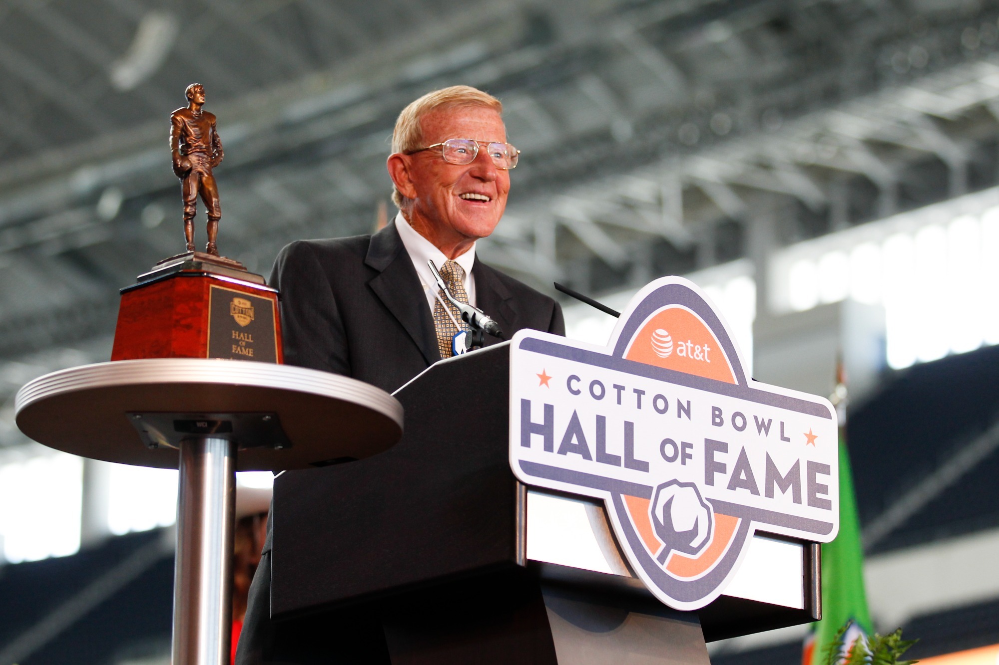 Lou Holtz, Notre Dame - 2012 Cotton Bowl Classic Hall of Fame