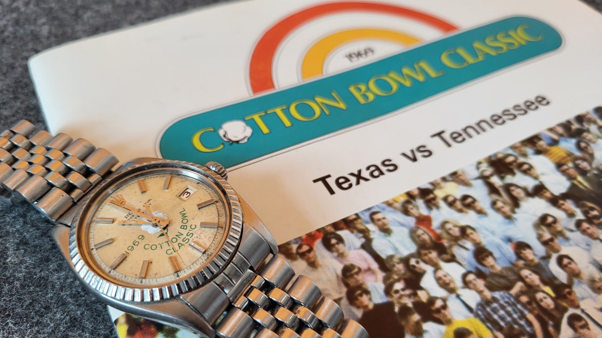 33rd Cotton Bowl Classic Rolex Watch
