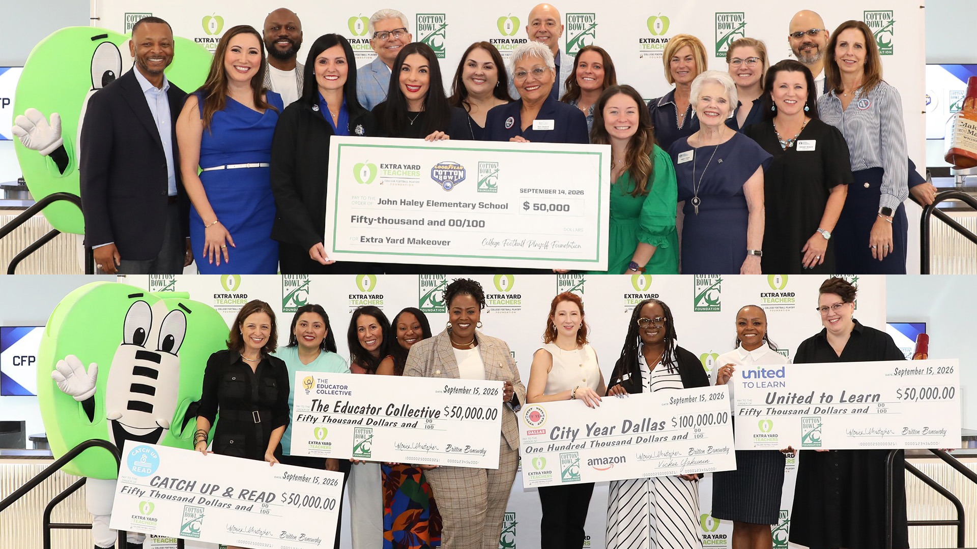 2026 CFPF Big Day Cotton Bowl Foundation Photo