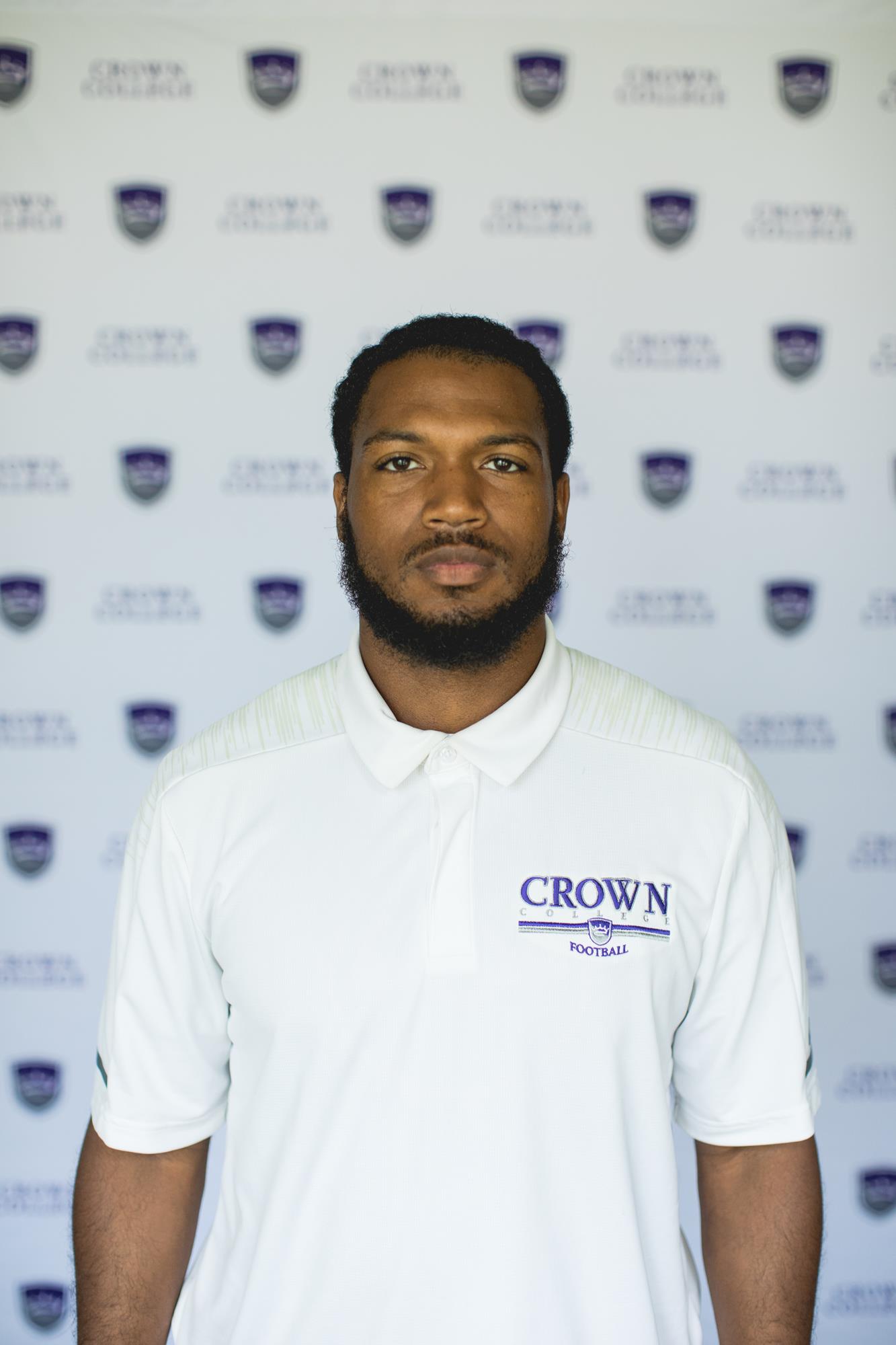 Football headshot.