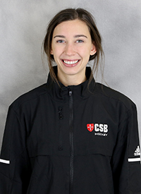 A head shot of hockey senior Shelby Schneider