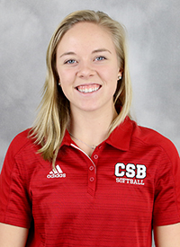Head shot of softball manager Elissa Rooney