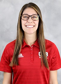 Head shot of softball manager Linsey Sanchez