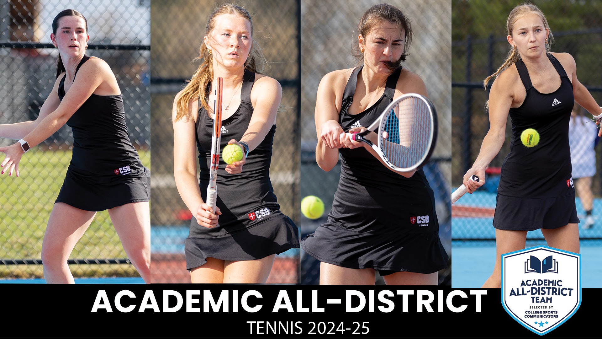 CSB Academic All District - 2024-25 - Jonas, Marohl, Perbix, Steinhaus