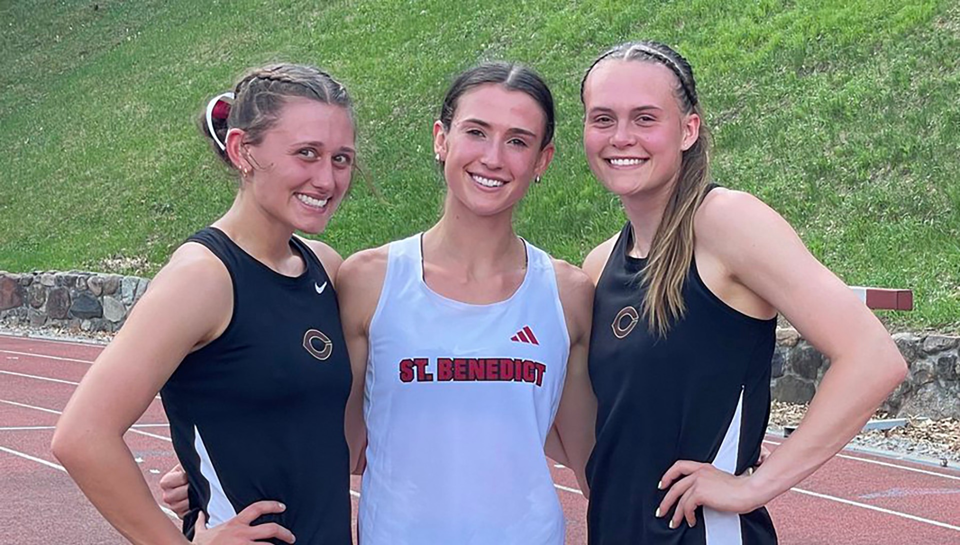 sportsmanship exemplified through MIAC student-athletes Kalevik, Selle and Floren