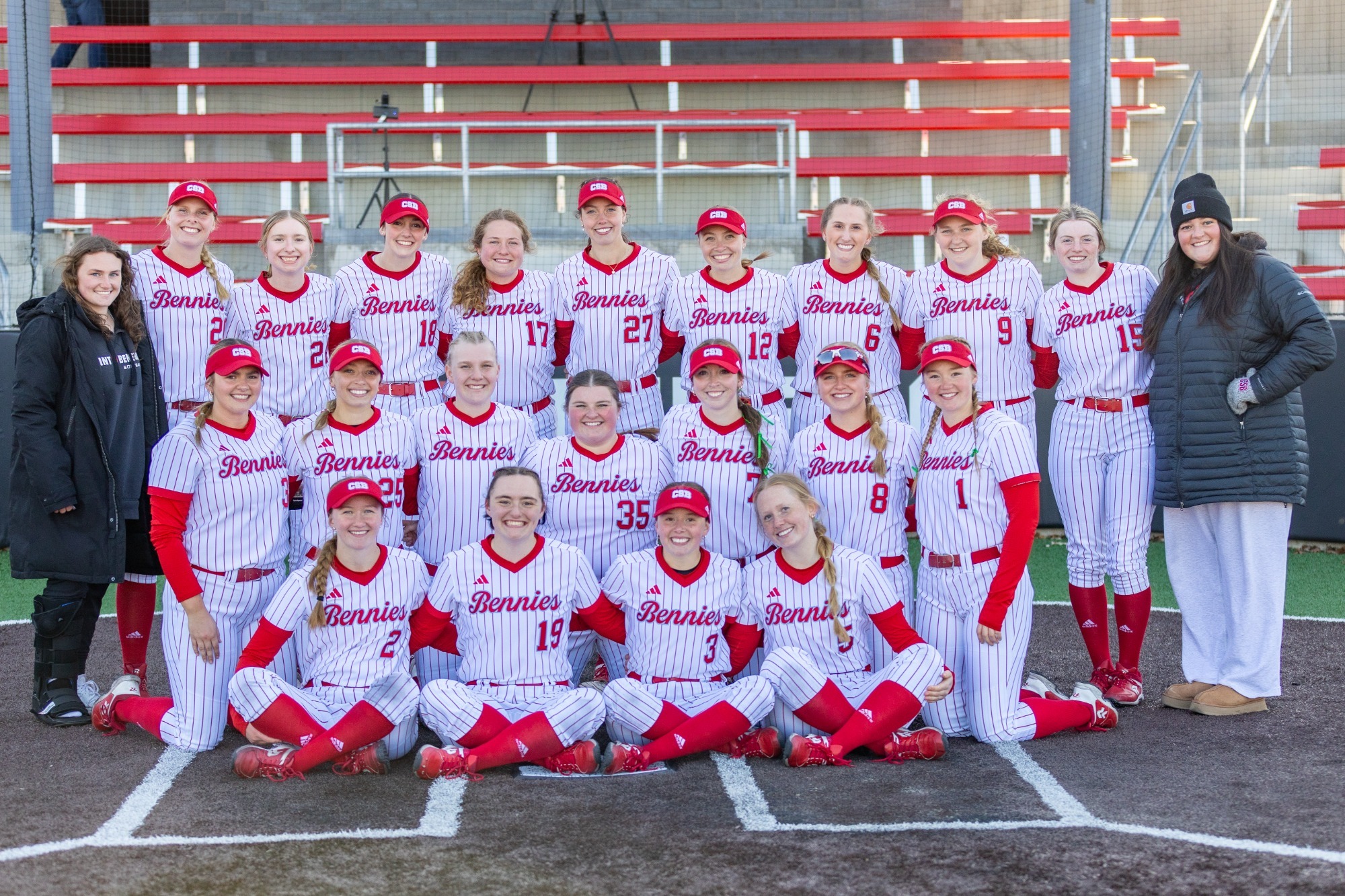 Softball Team Photo 2025