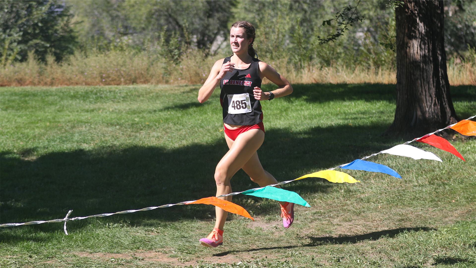 Taylor Radaich running at the UCCS Rust Buster Sept. 1, 2026
