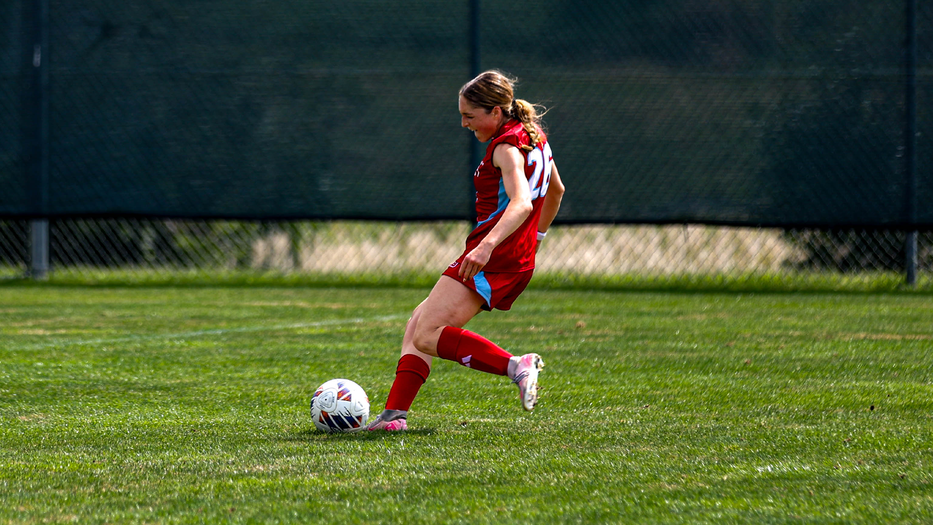 Eva Gower shooting against Central Sept. 6, 2026