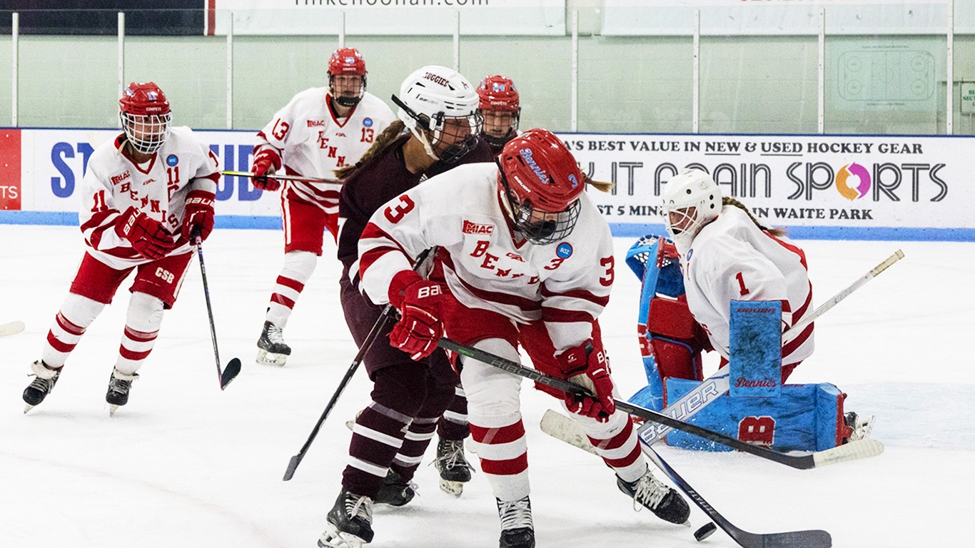 CSB Hockey vs Augsburg - Camryn Hargreaves - Lexi Baldali - PresleyKraemer