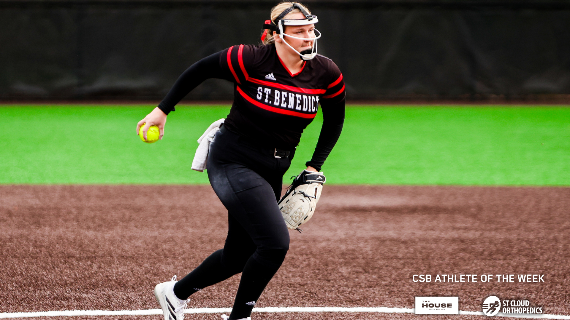 Ellie Peterson named The House / St. Cloud Orthopedics CSB Athlete of the Week 3-30-2026