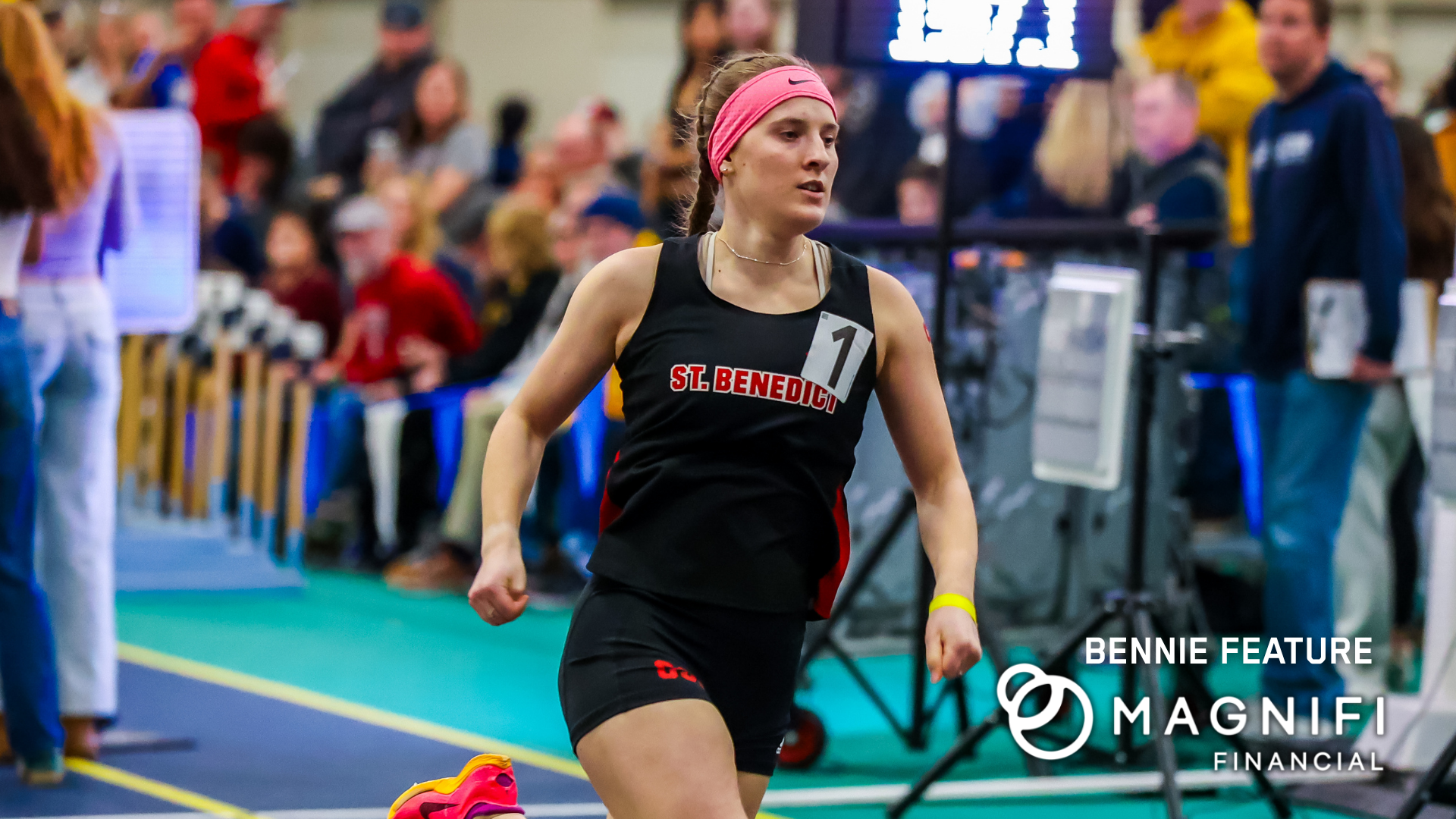 Magnifi Financial Bennie Feature - Lauren Berg - CSB Track and Field
