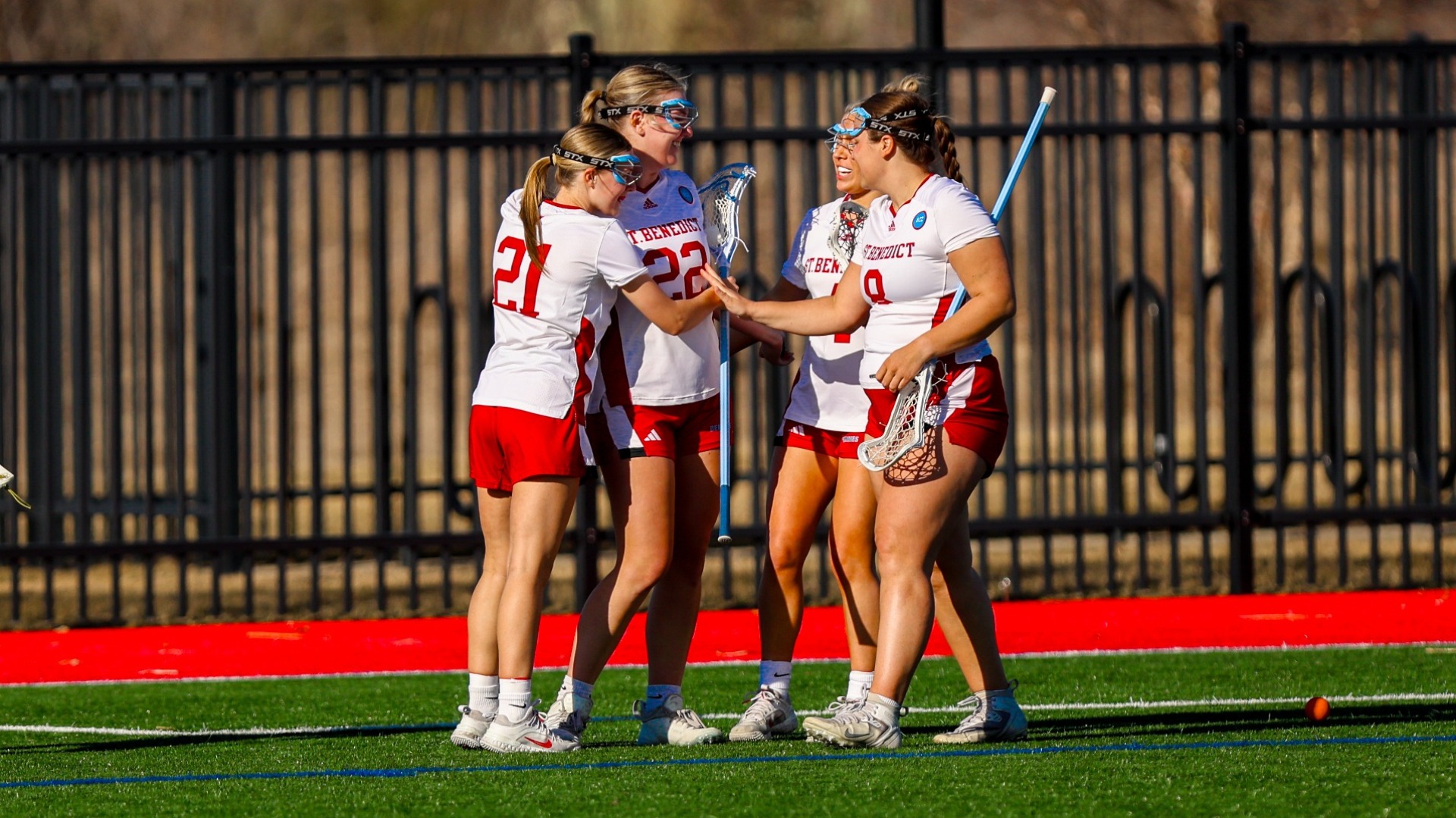 Celebration vs UW-River Falls - CSB celebrating