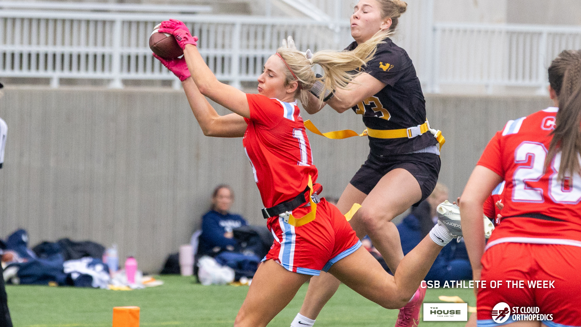 Drew Buslee named The House / St. Cloud Orthopedics CSB Athlete of the Week 4-27-2026