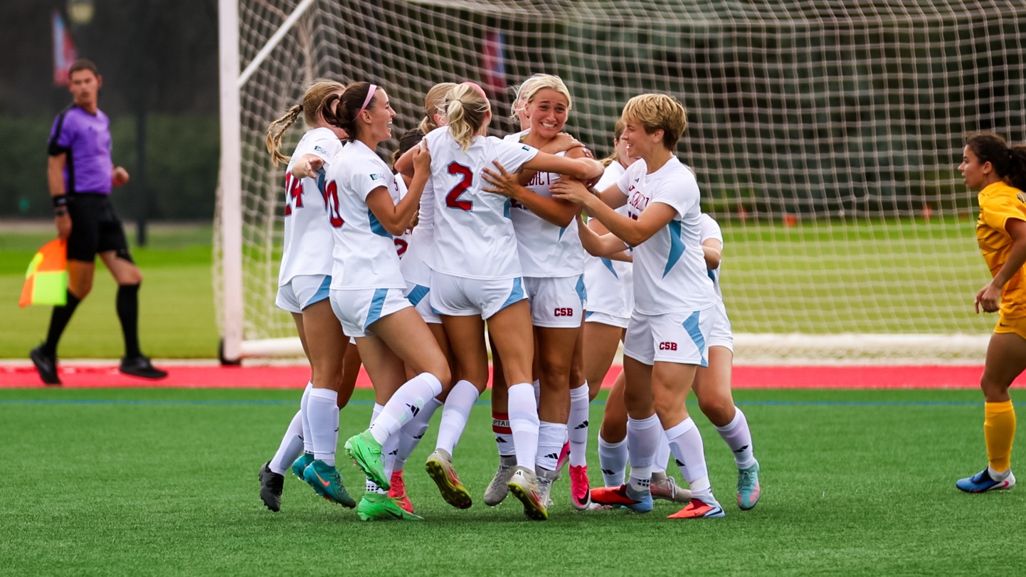 CSB Soccer Celly vs. UWEC_EllaCarlson