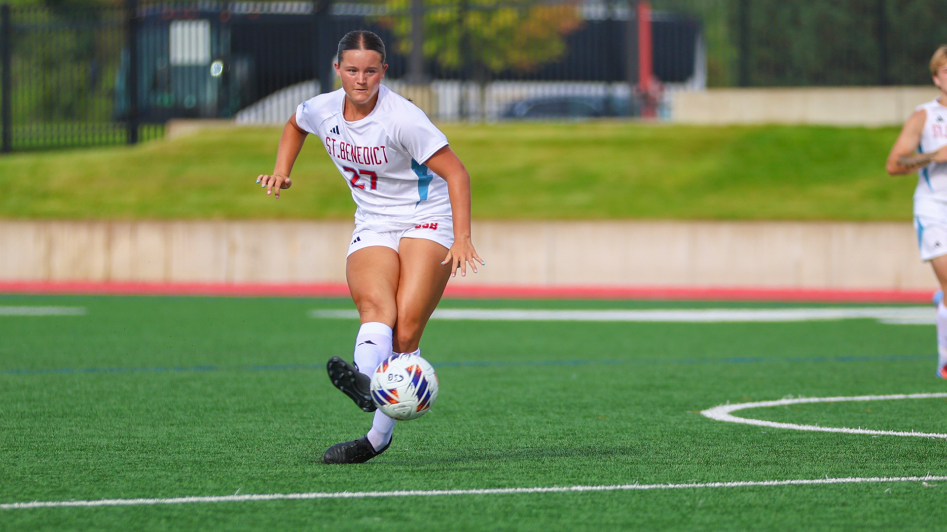 Tatum Janezich shooting against UW-Eau Claire Sept. 1, 2026