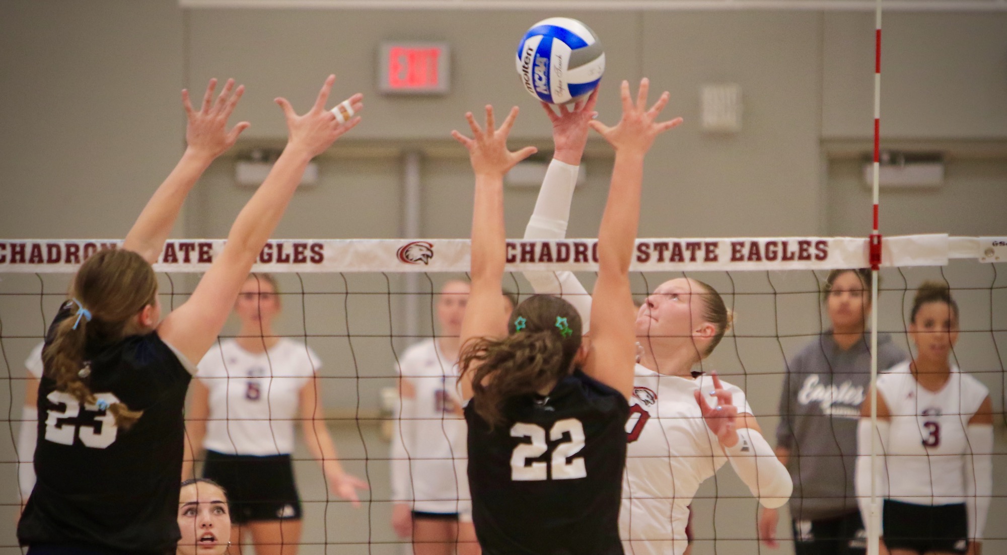 Gibson Beckler attack attempt vs. South Dakota Mines