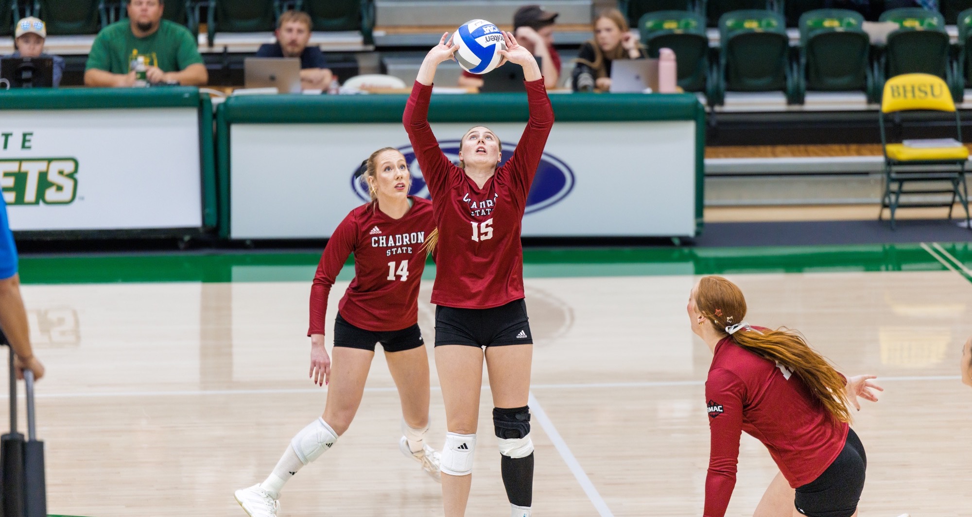 Cydnie Eskew set vs. BHSU