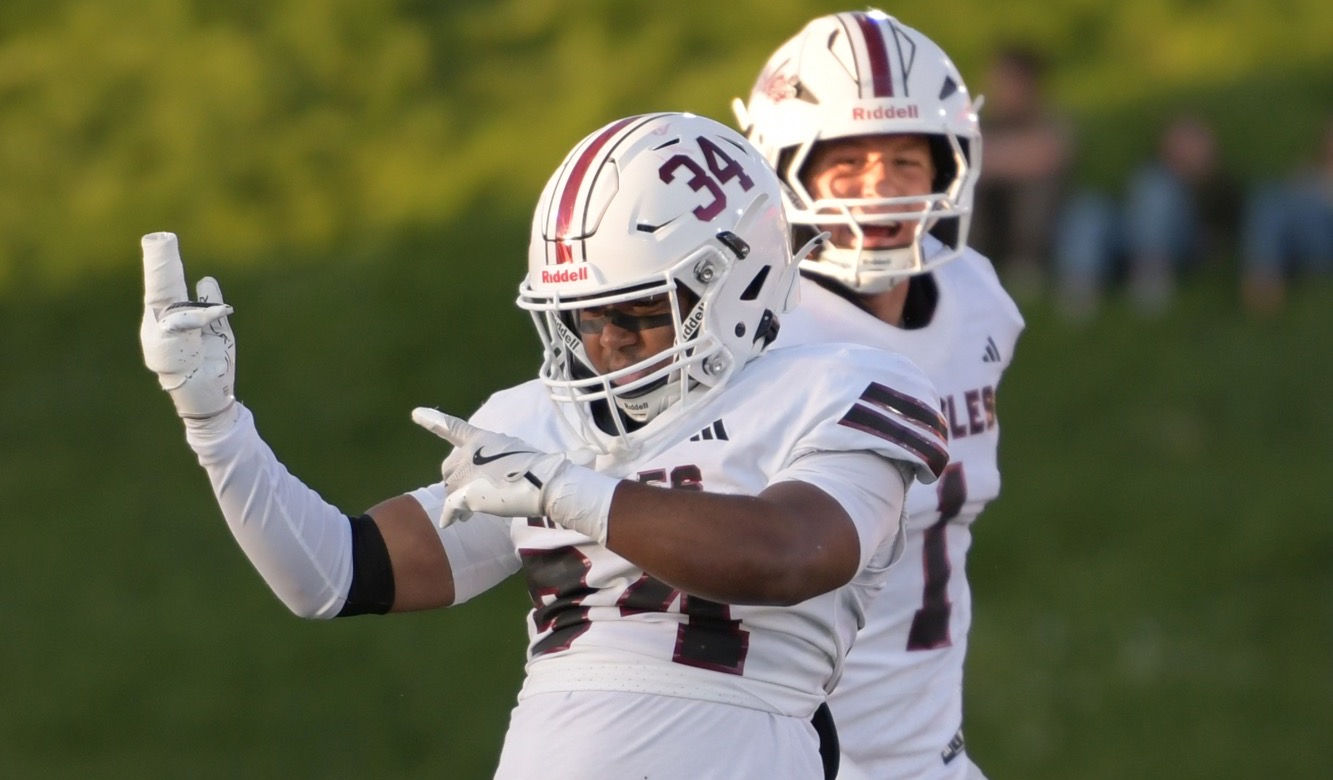 Jaydin Jackson celebration