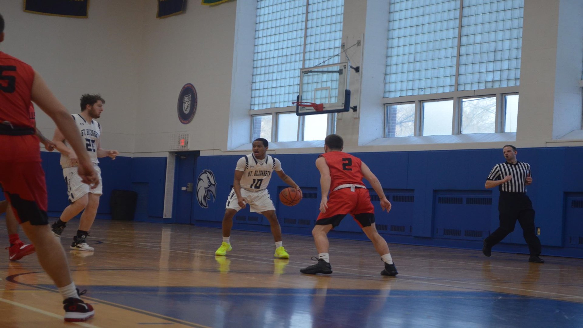 Men's Basketball Races Past Wells Saint Elizabeth University Athletics