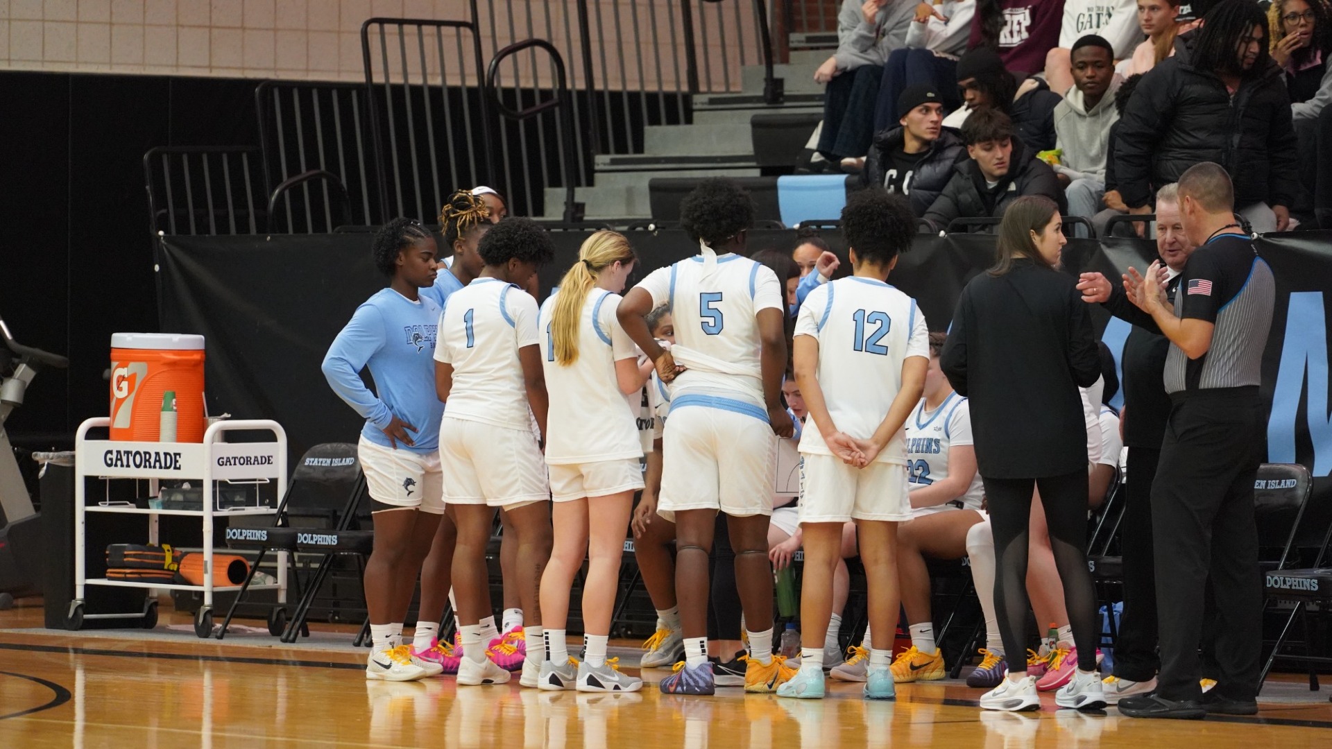 WBB Huddle vs. Bentley (2025-26)