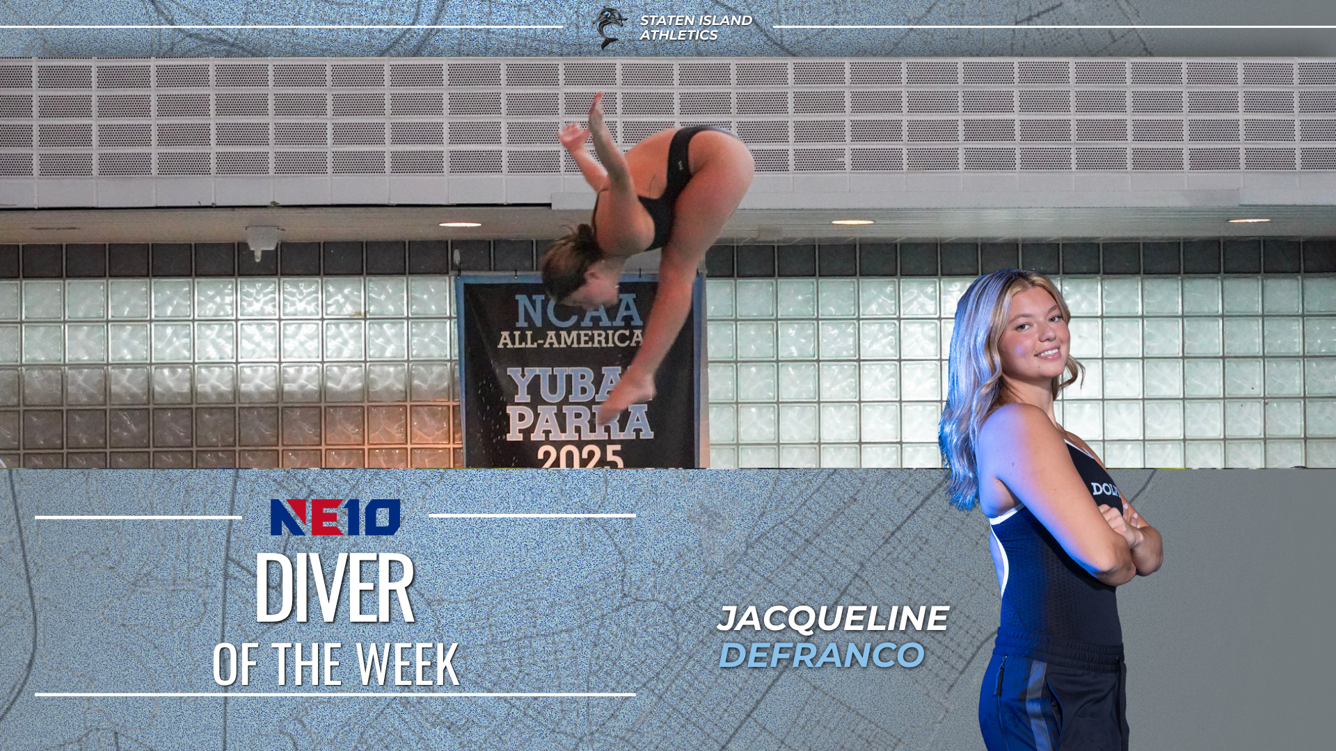 Jackie DeFranco NE10 Diver of the Week (10/27/26)