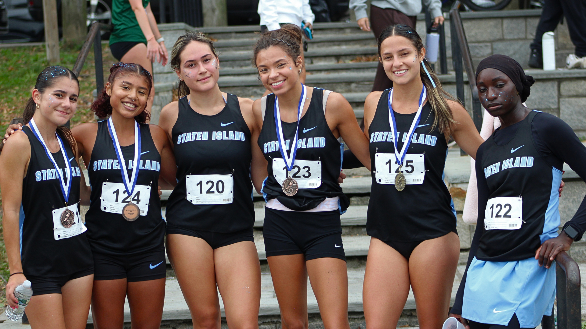 Women's XC 1st Place Finish Team Photo (QCC Invite - 2026)