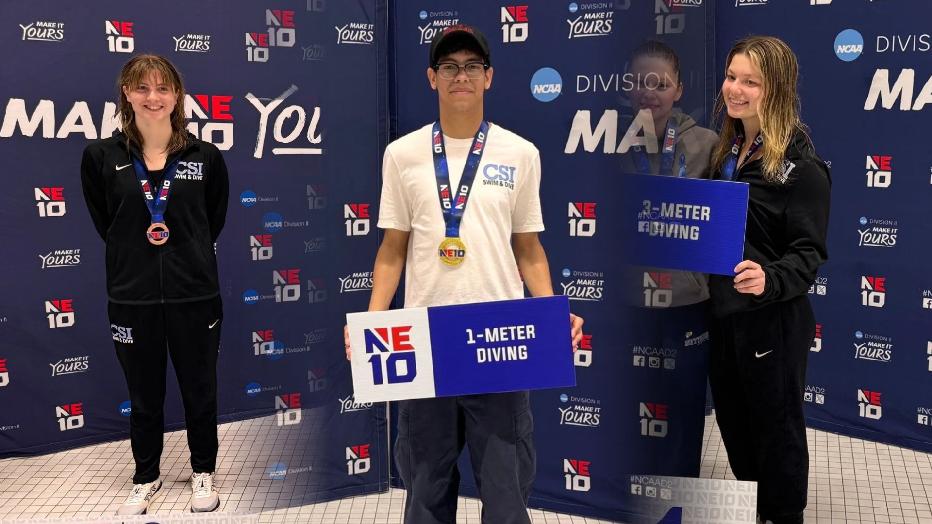 Swim and Dive NE10 Recap Header