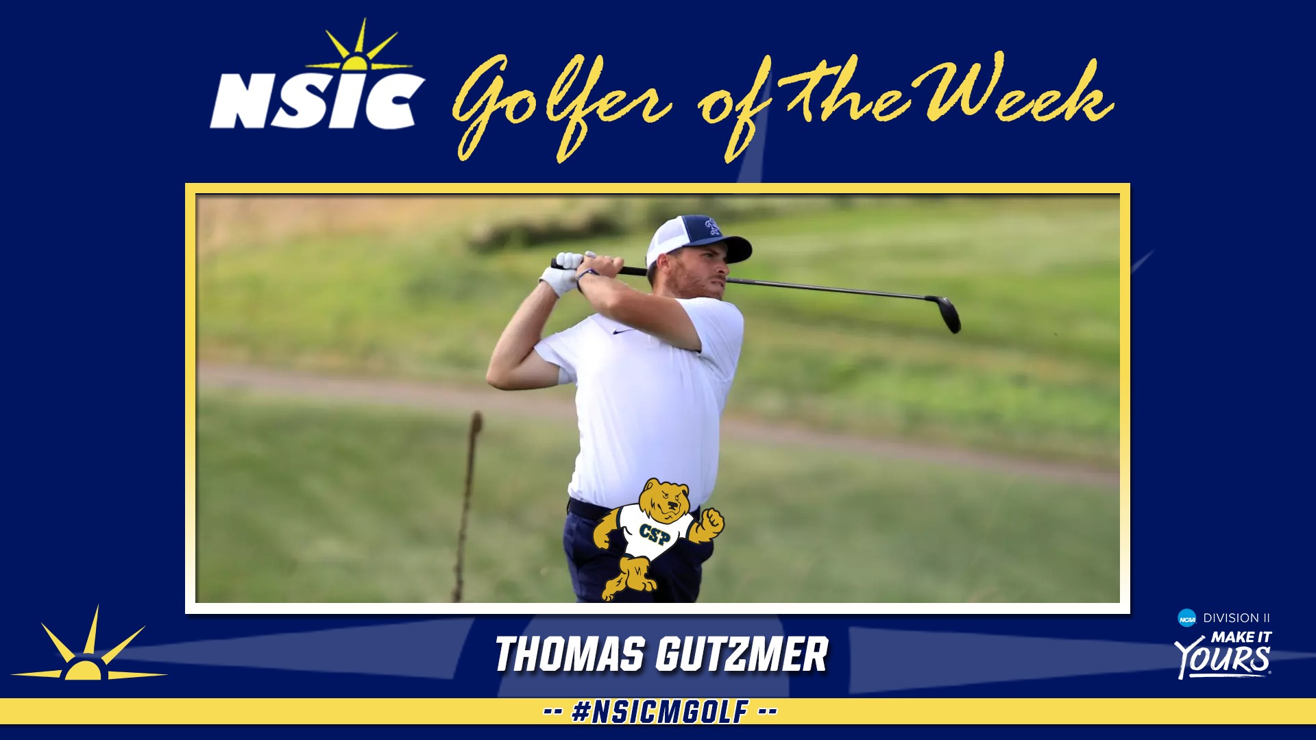 Golden Bear men’s golf travels to Topeka for fall finale Concordia