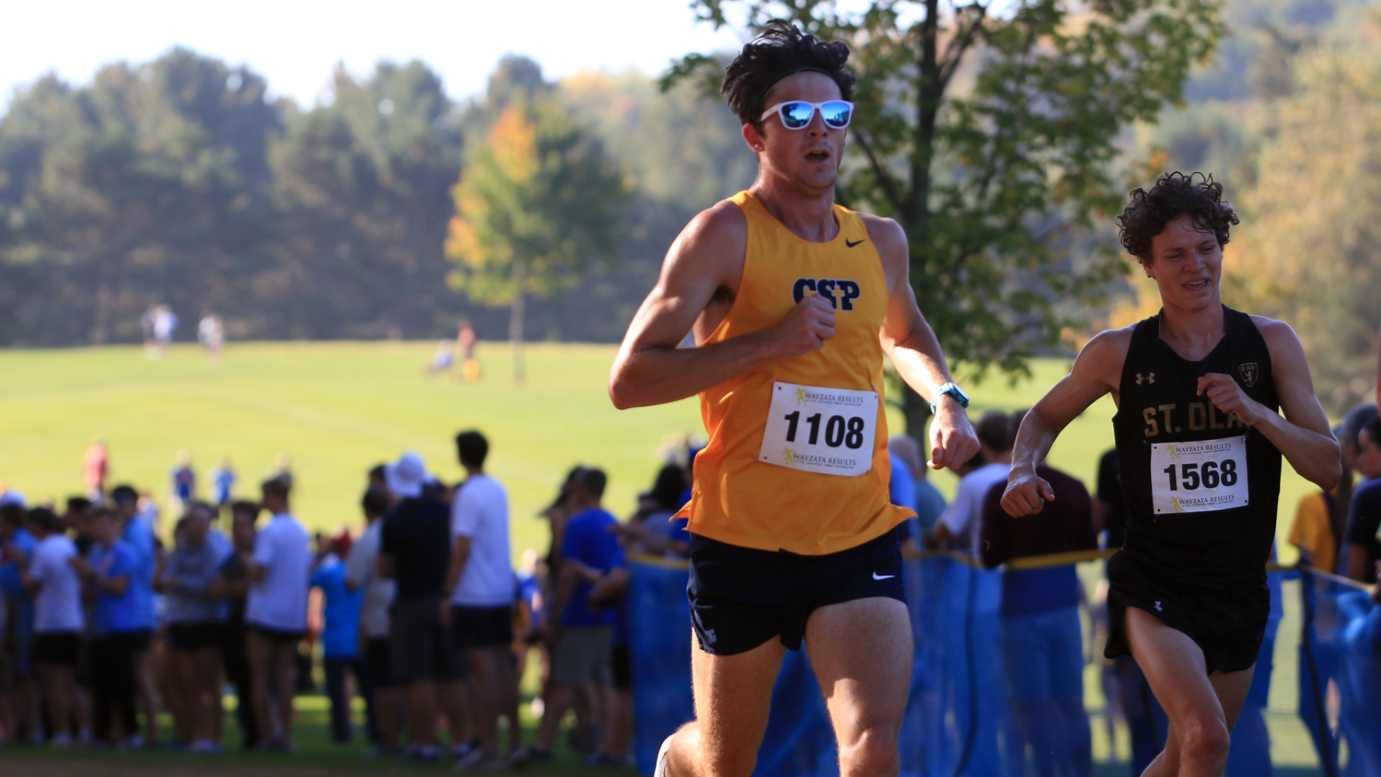 2025 men's cross country Travis Tock Blugold Invite