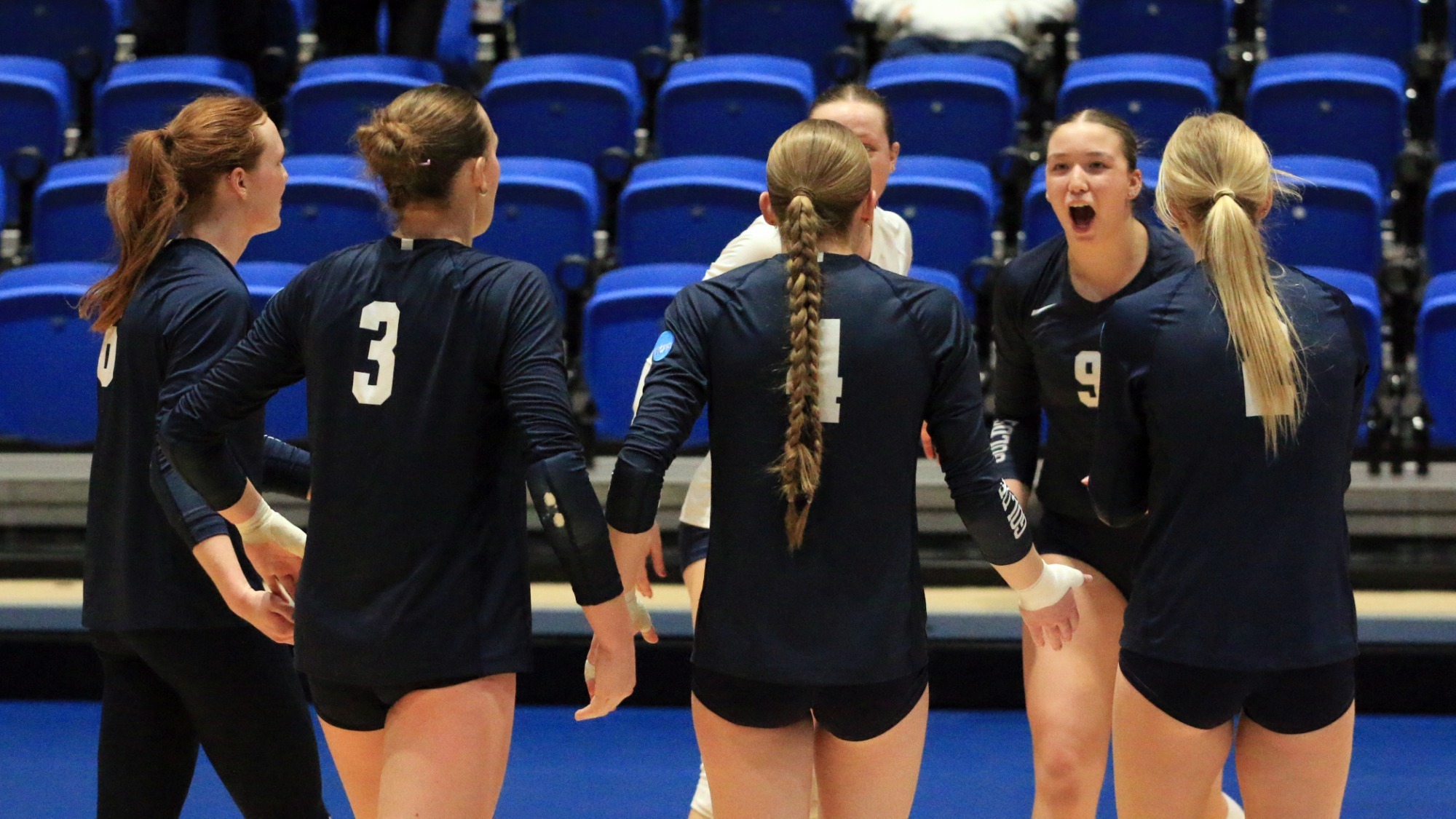 Volleyball team vs St. Cloud State 12-6-25