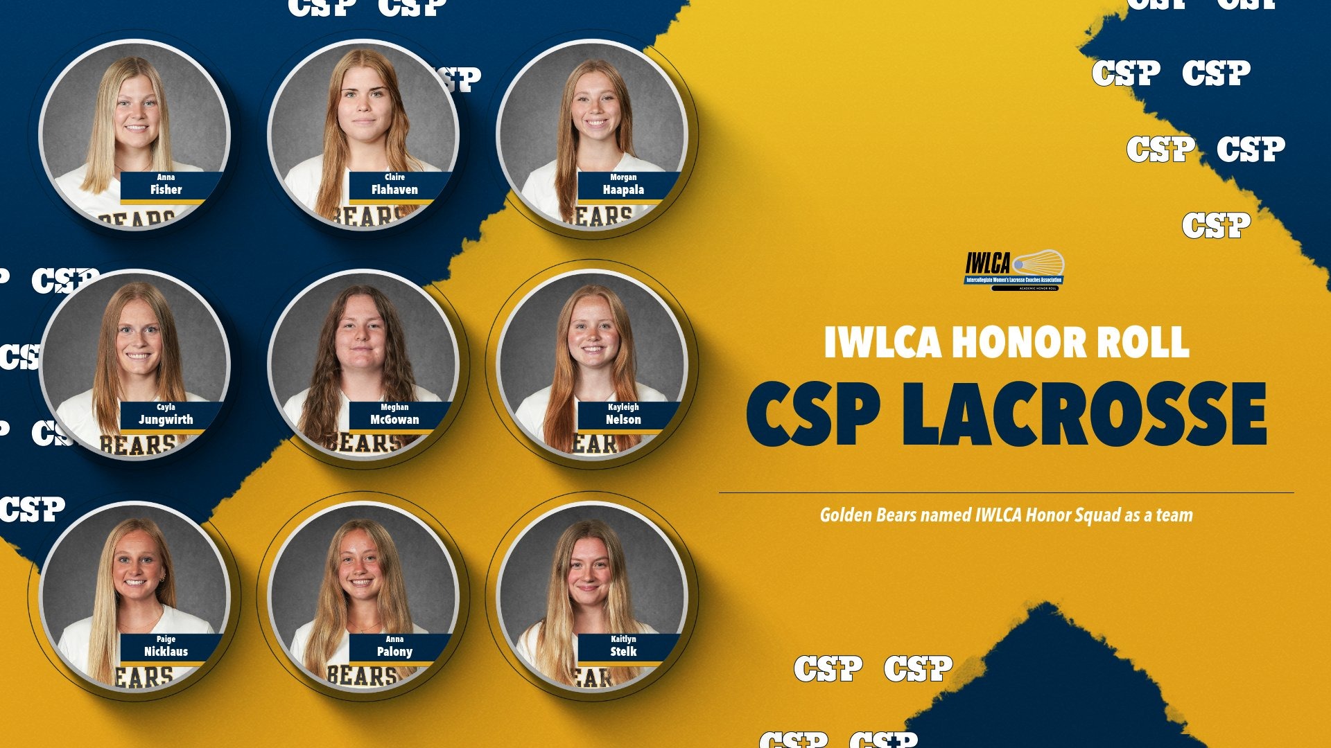 IWLCA Honor roll 2025