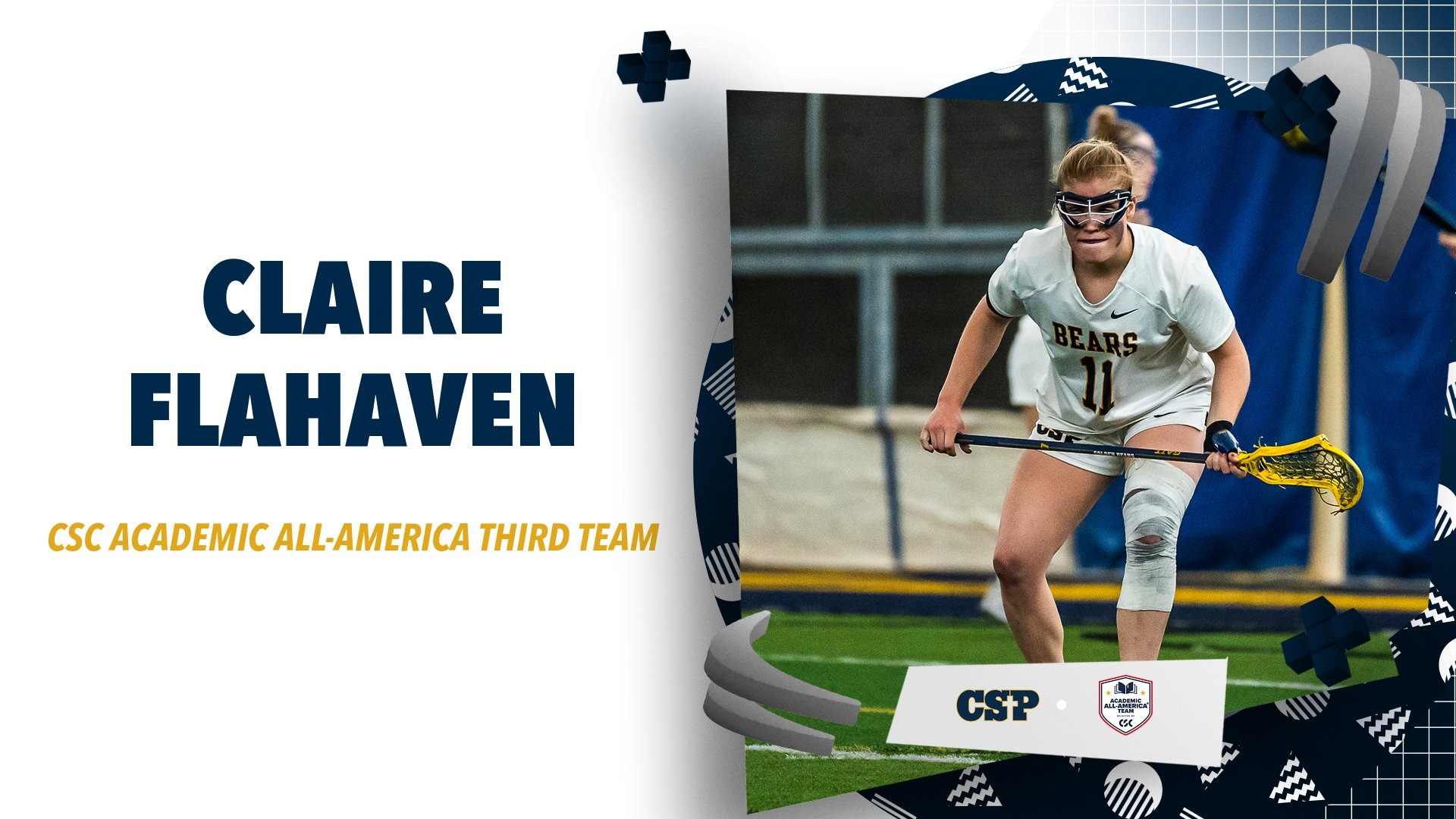 CSC Academic All America Claire Flaheven 2025
