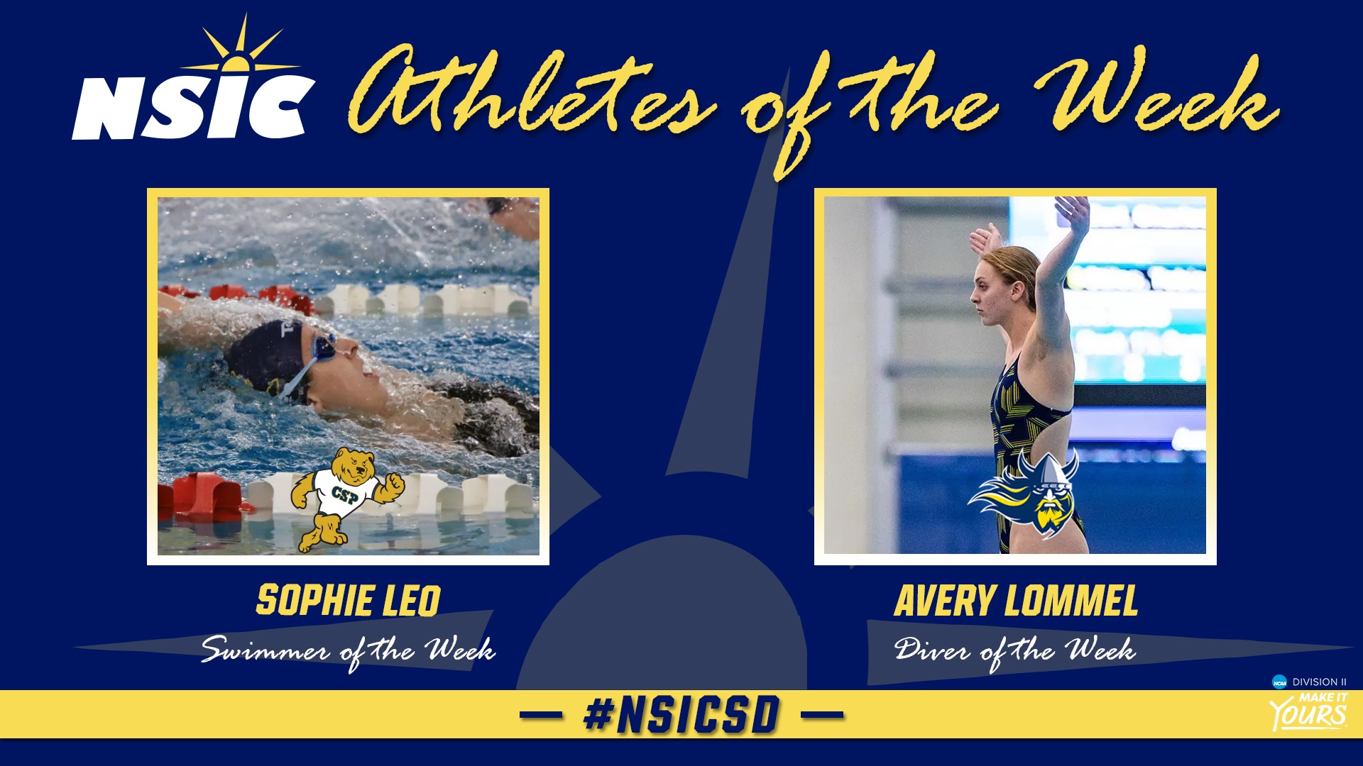 NSIC Swimmer of the Week 1/20/26