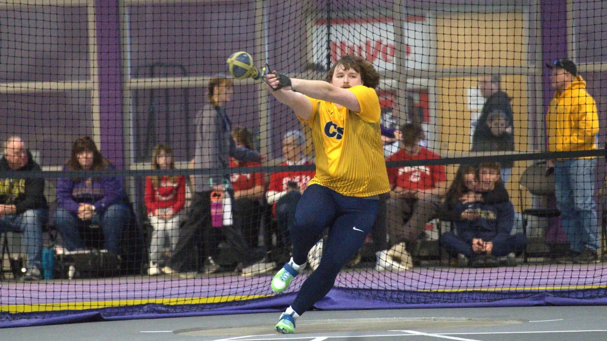 Carter Krummen 2026 NSIC Indoor Championships weight throw