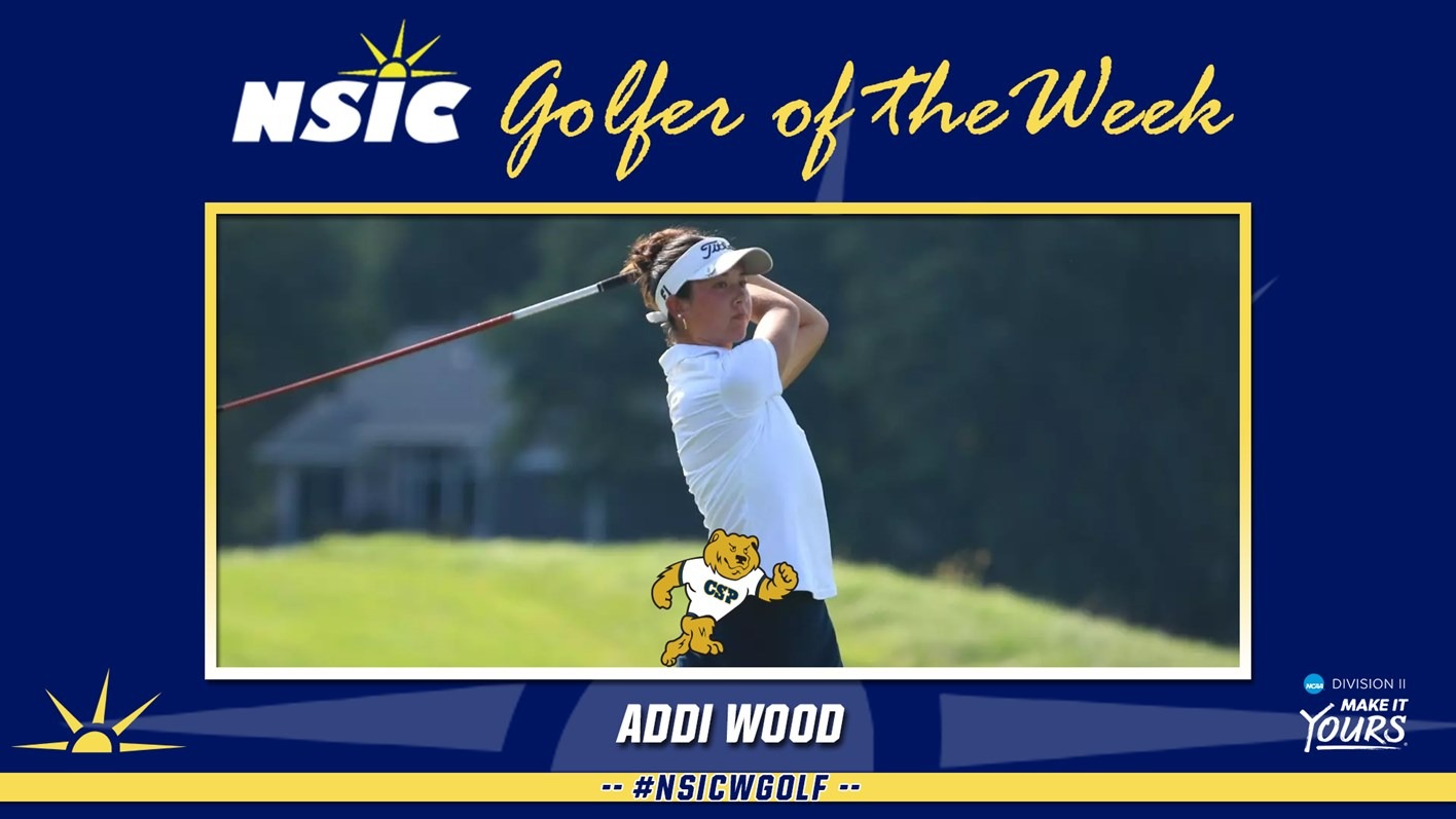 2025-26 women's golf Addi Wood POTW 