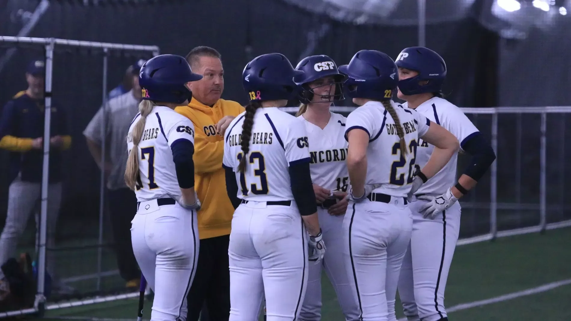 2026 softball team photo v. UMary