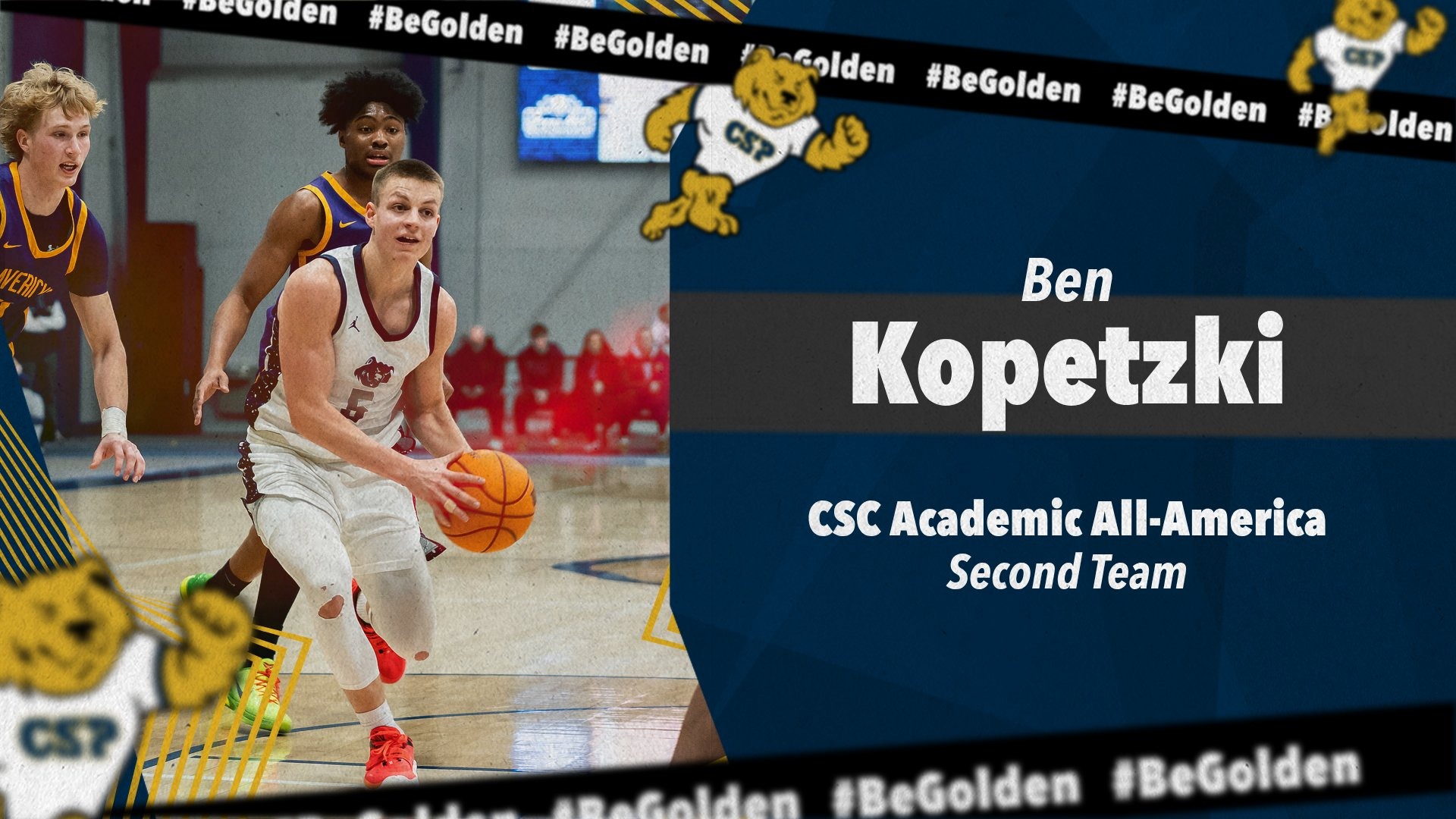 Ben Kopetzki Academic All-America 2025-26 graphic
