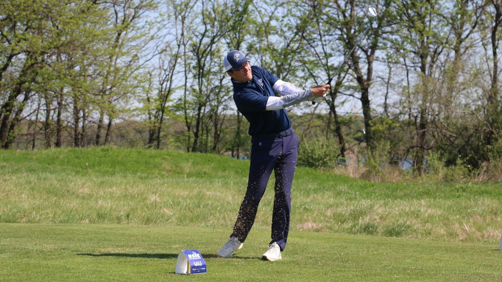 2025-26 men's golf Trey Timm at NSIC Championships 