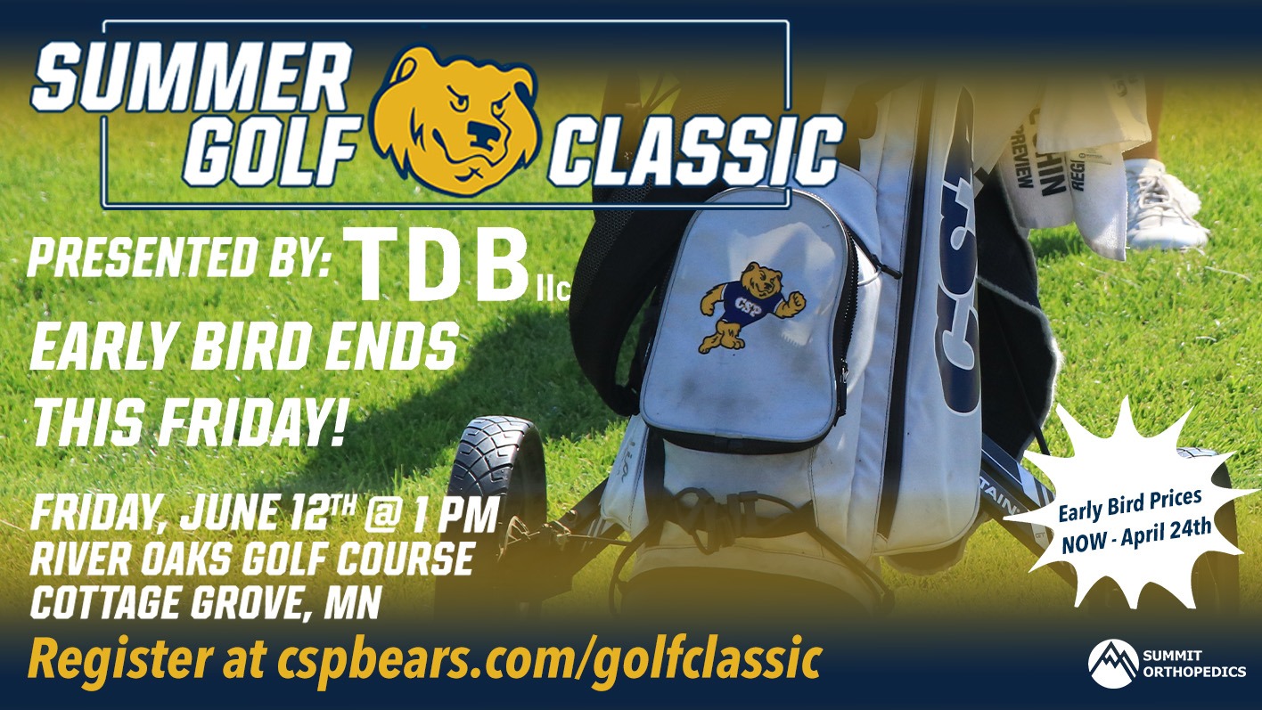 2026 Summer Golf Classic early bird pricing graphic