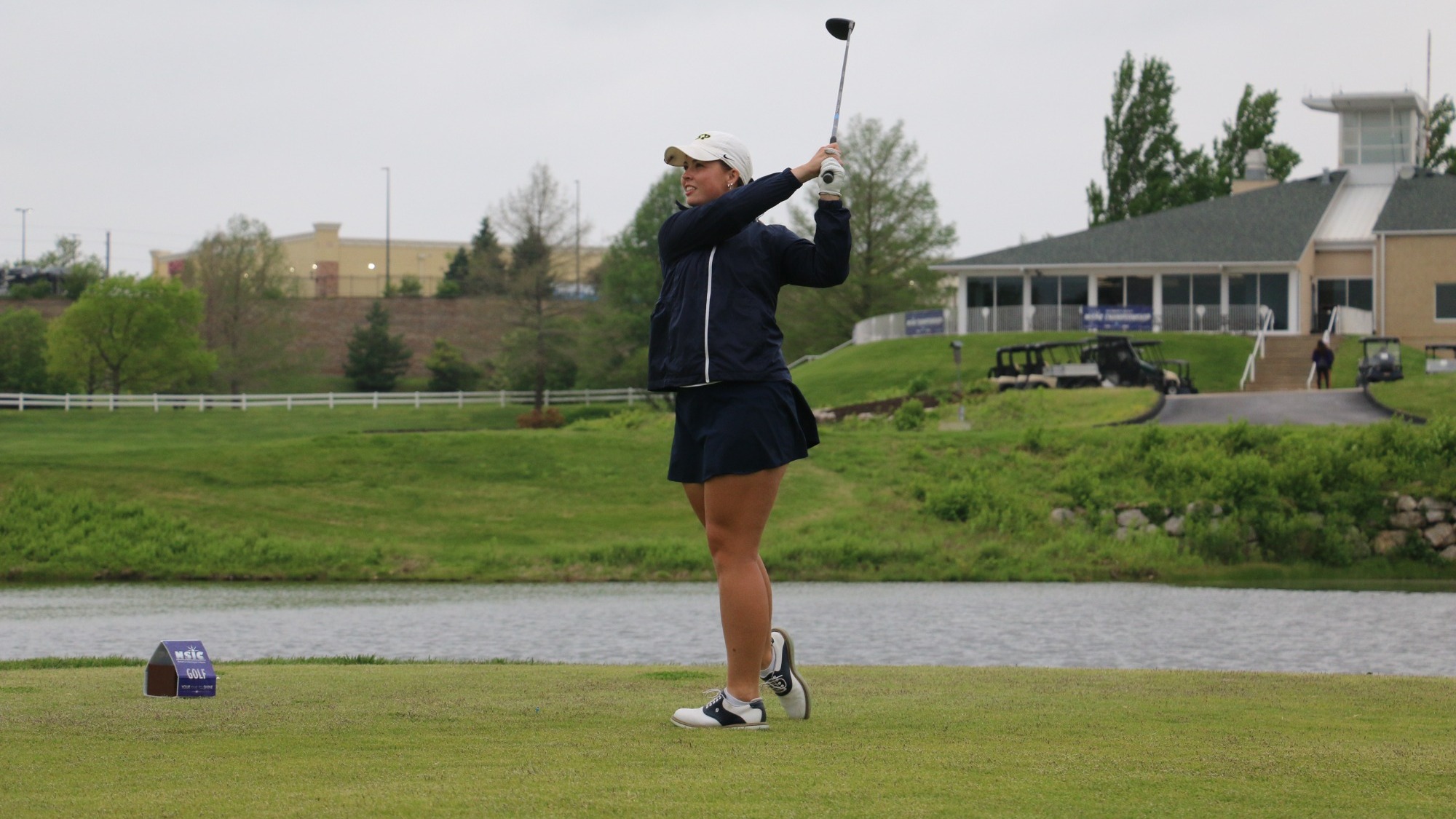 2025-26 women's golf Darby Barstad at NSIC Championships 