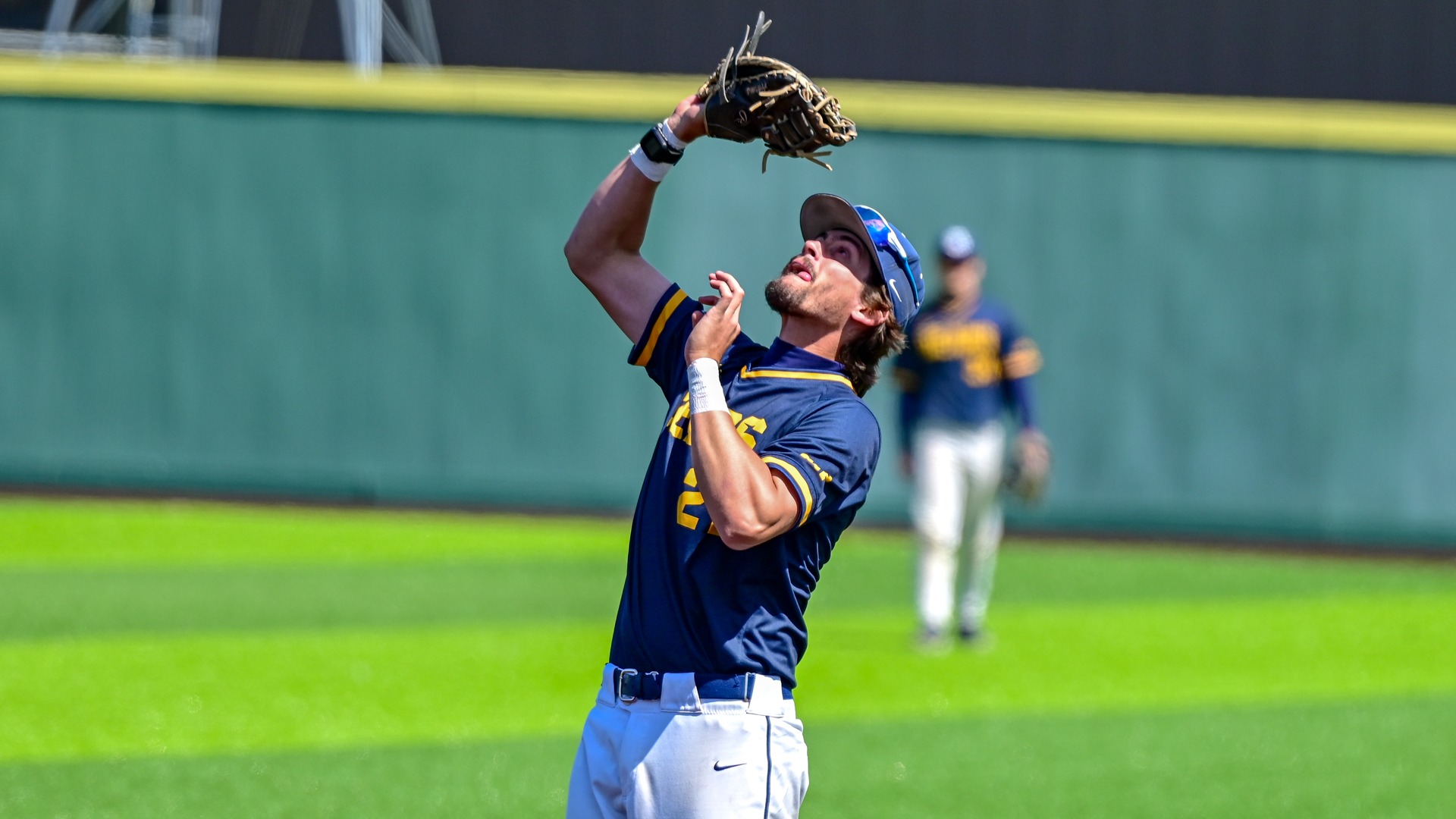 Charlie Harms secures a pop out against UMary 2026