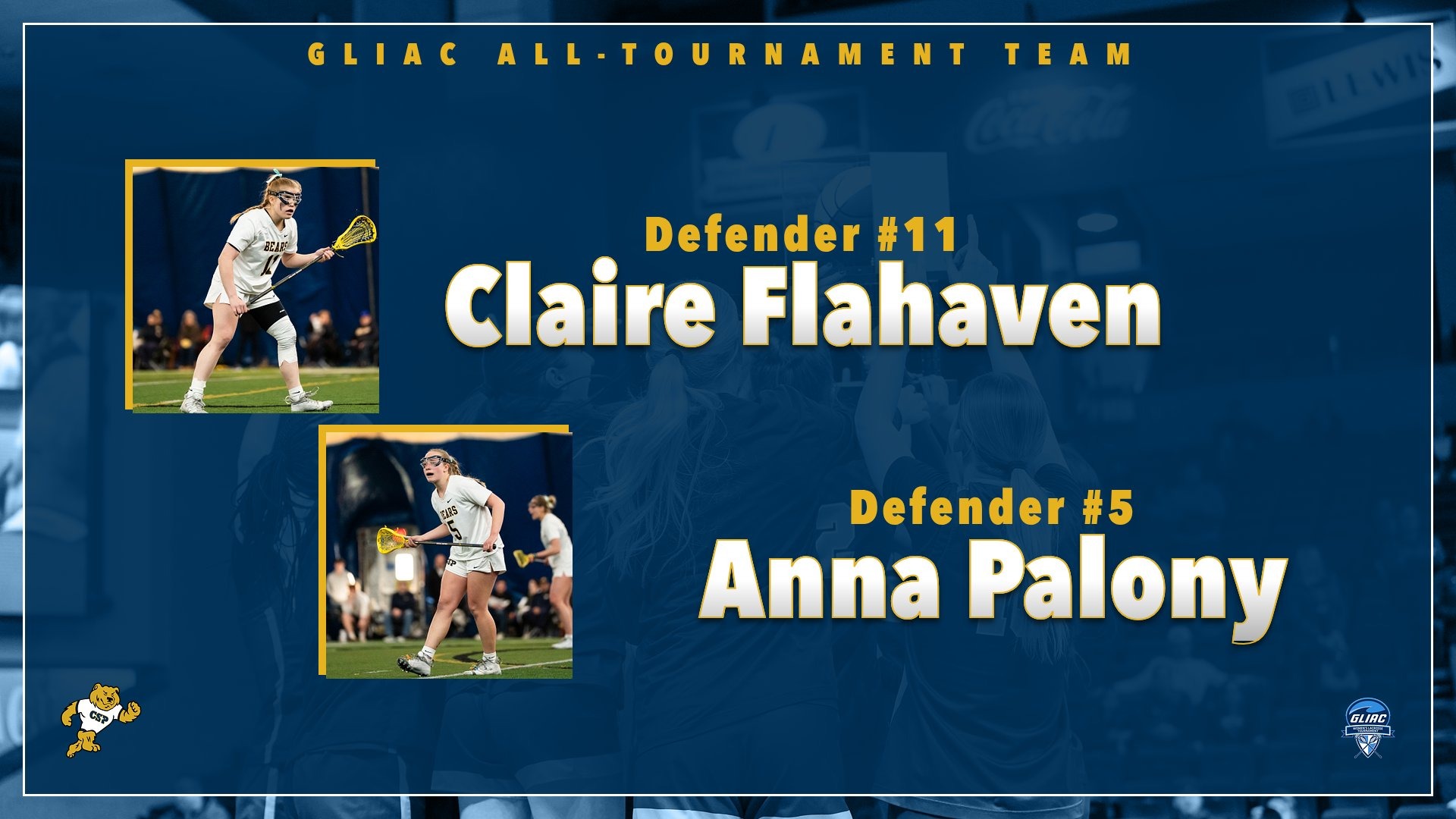 GLIAC LAX all-tournament team 2026