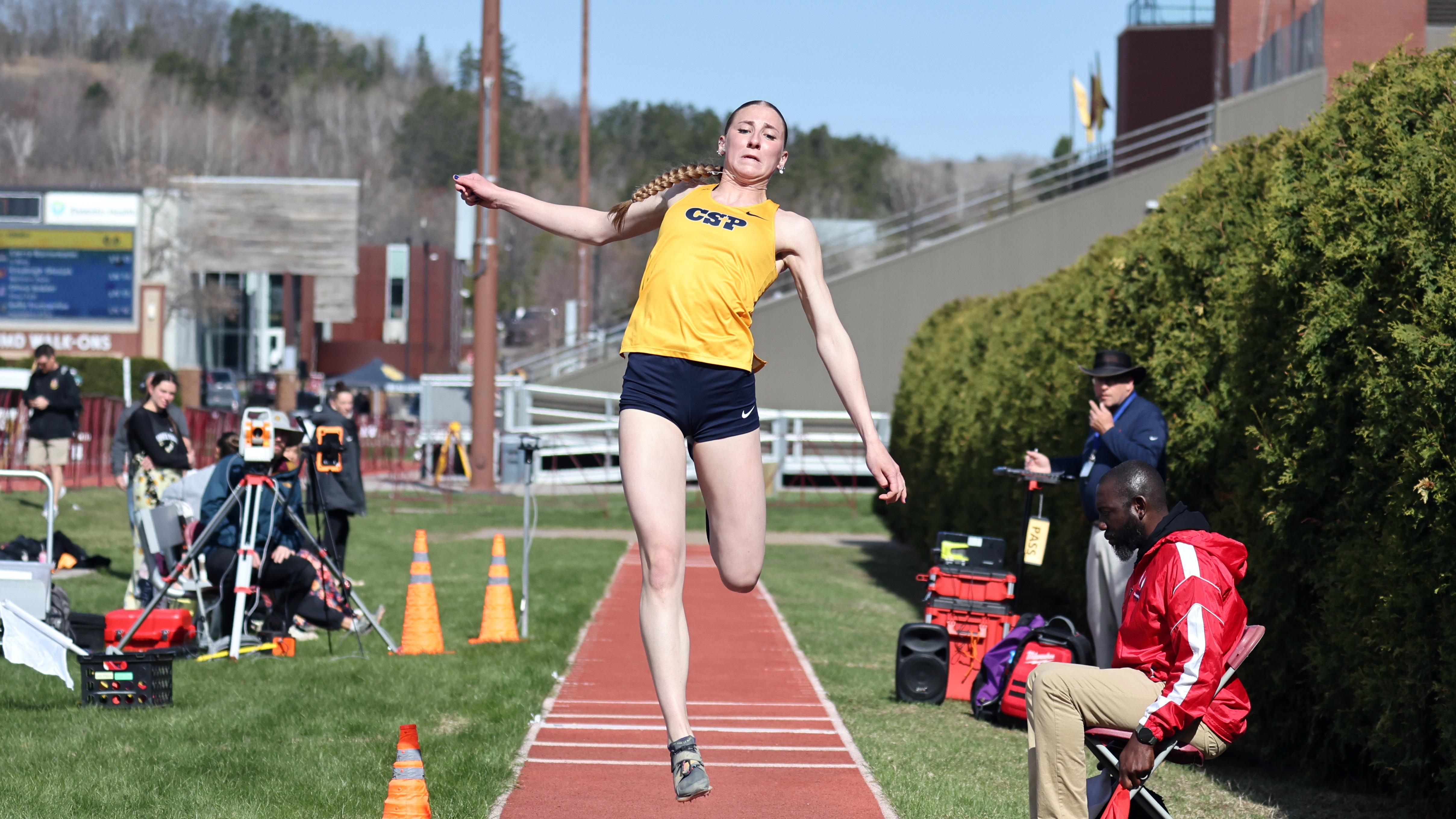Mehlayna Straub 2026 NSIC Championships long jump